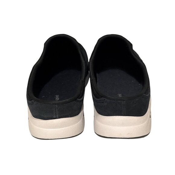 NEW Easy Spirit Traveltime Slip On Walking Sneaker Clog Mule Black Suede Sz 9.5 - Picture 3 of 9